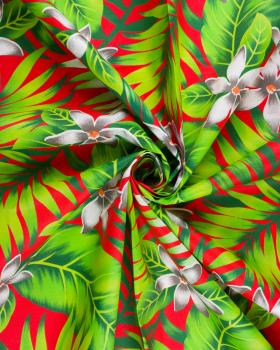 Polynesian Fabric ANAPA Red - Tissushop